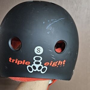 Triple Eight Black Helmet